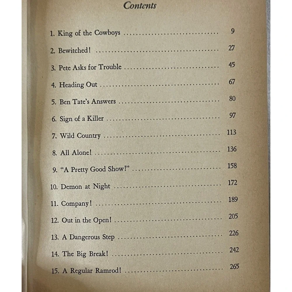 Vintage Roy Rogers The Enchanted Canyon Hardcover Book 1954 by Jim‎ Rivers - Picture 11 of 13